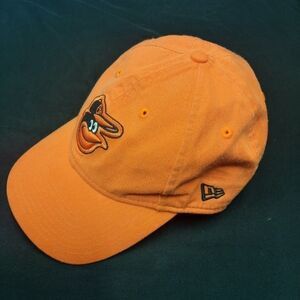 New Era Baltimore Orioles Women's Adjustable Hat Orange Official Licensed MLB